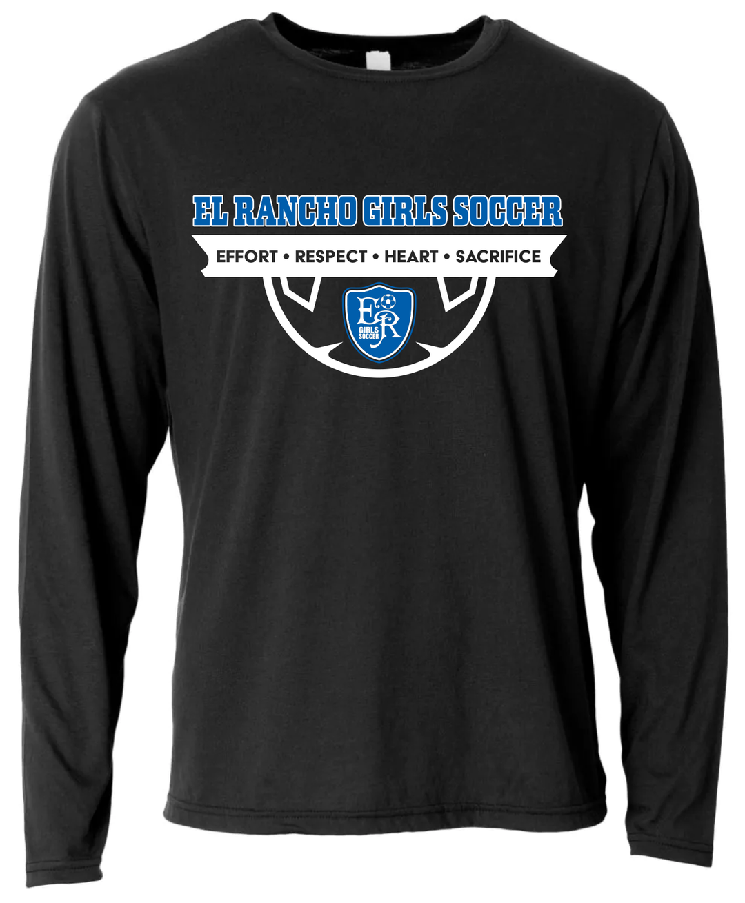 El Rancho Girls Soccer Long Sleeve (Dri Fit)