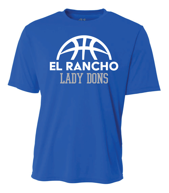 El Rancho Girls Basketball Shirt  (Cotton)