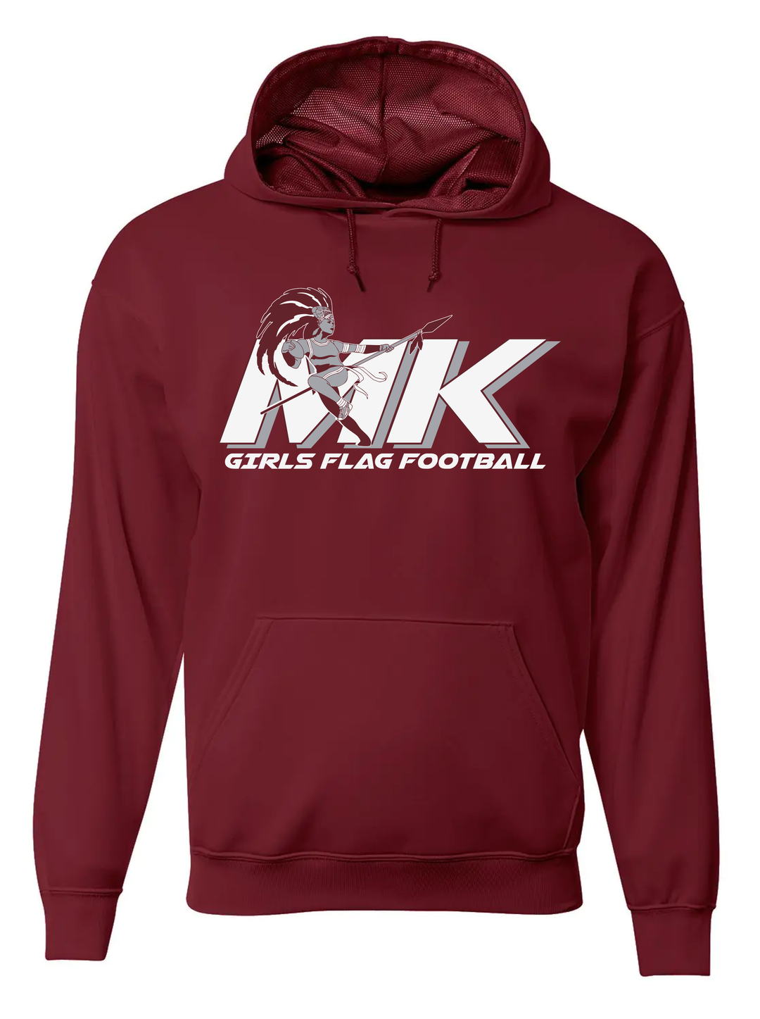 Mark Keppel MK Girls Flag Football Hoodie