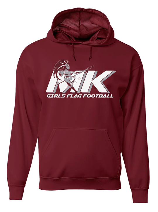 Mark Keppel MK Girls Flag Football Hoodie