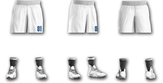 El Rancho Girls Flag Football Uniforms Package (4 Piece Set) Only 1 Pack Per Athlete