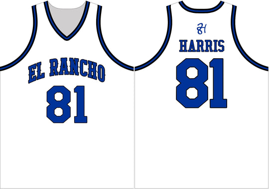 El Rancho Basketball Replica Jersey