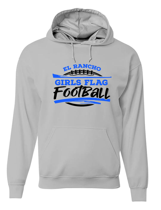 El Rancho Girls Flag Football Fanatic Hoodie