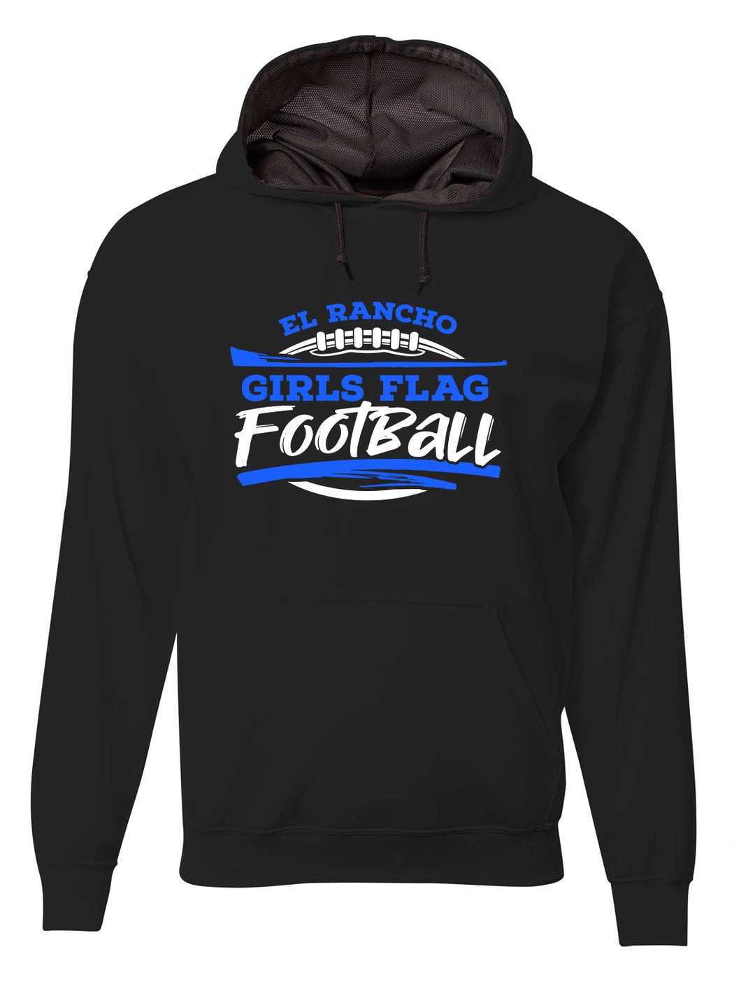 El Rancho Girls Flag Football Fanatic Hoodie