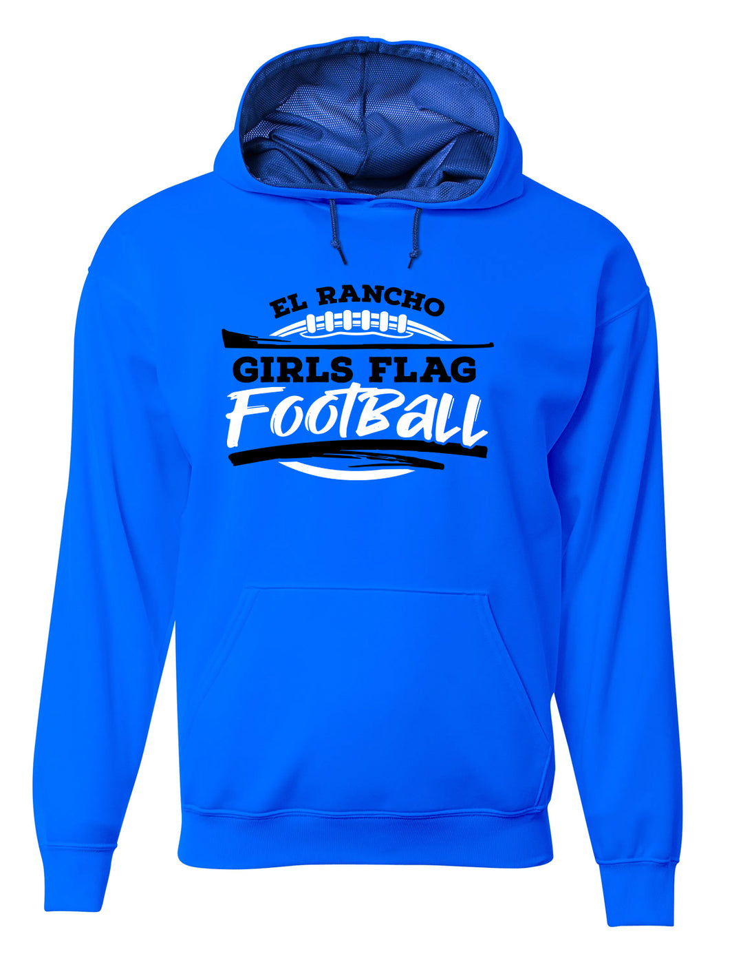 El Rancho Girls Flag Football Fanatic Hoodie