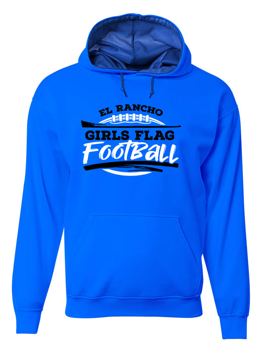 El Rancho Girls Flag Football Fanatic Hoodie