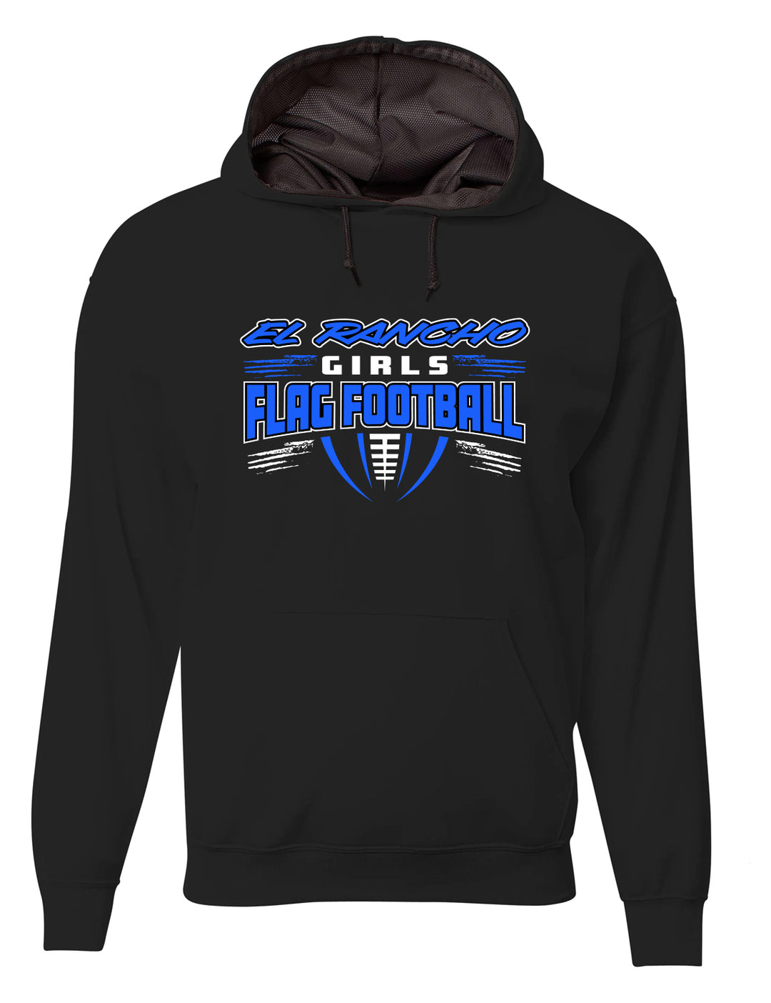 El Rancho Girls Flag Football Statement Hoodie