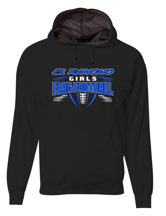 El Rancho Girls Flag Football Statement Hoodie