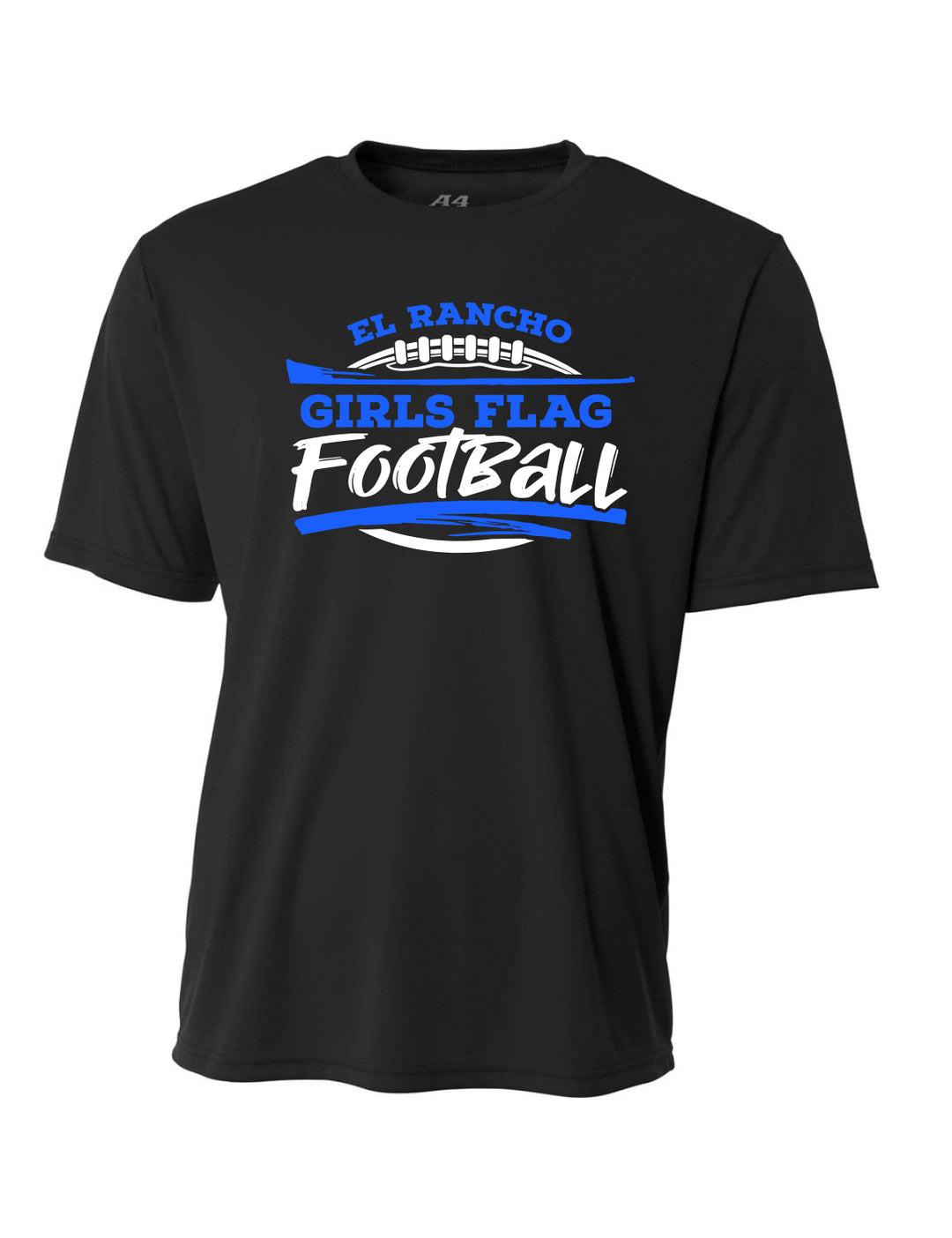 El Rancho Girls Flag Football Fanatic Performance Fan Shirt
