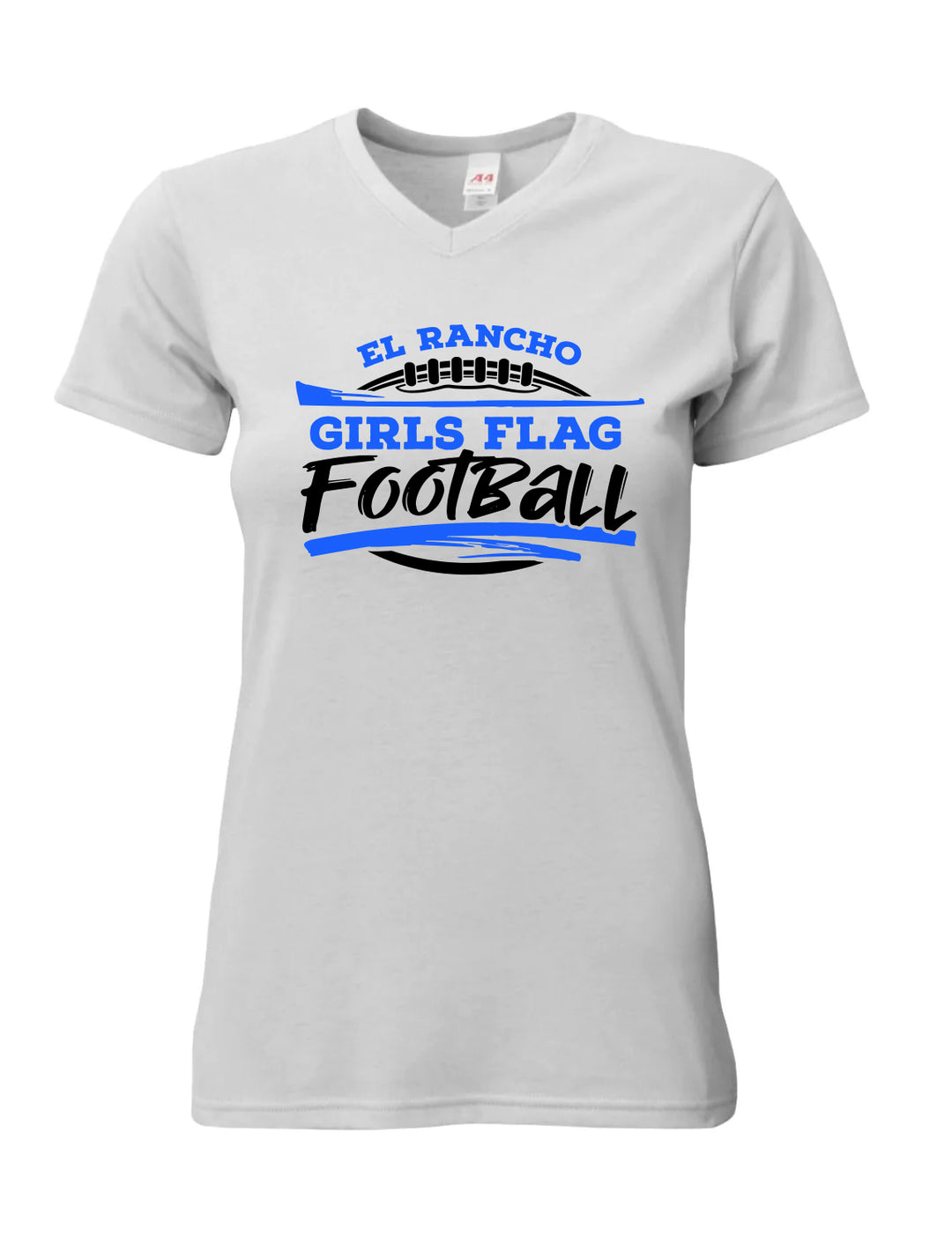 El Rancho Girls Flag Football Fanatic Performance Fan Shirt