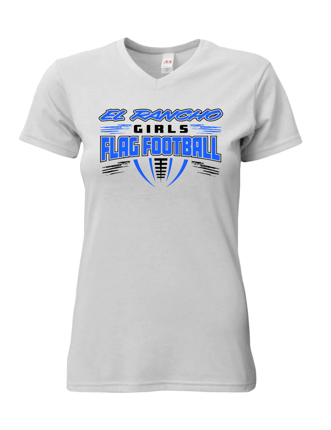 El Rancho Girls Flag Football Statement Performance Fan Shirt