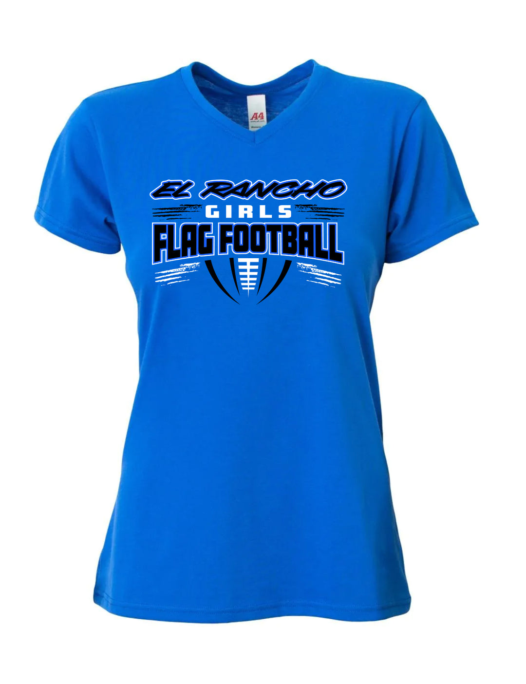 El Rancho Girls Flag Football Statement Performance Fan Shirt