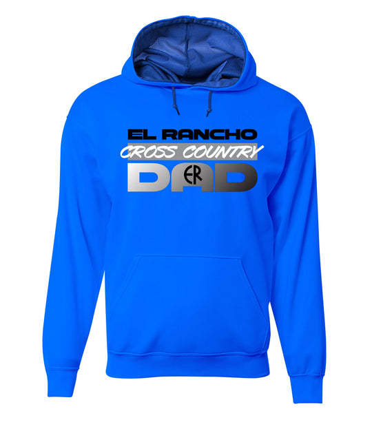 El Rancho Cross Country Dad Fleece Hoodie