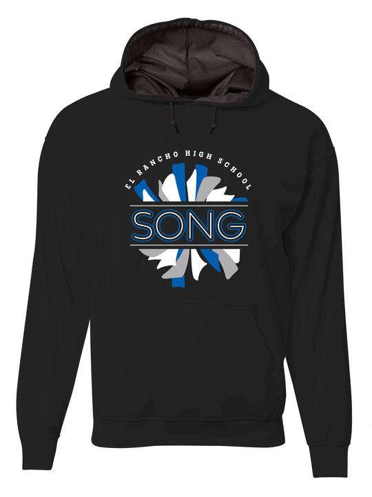 El Rancho Song Pom Hoodie