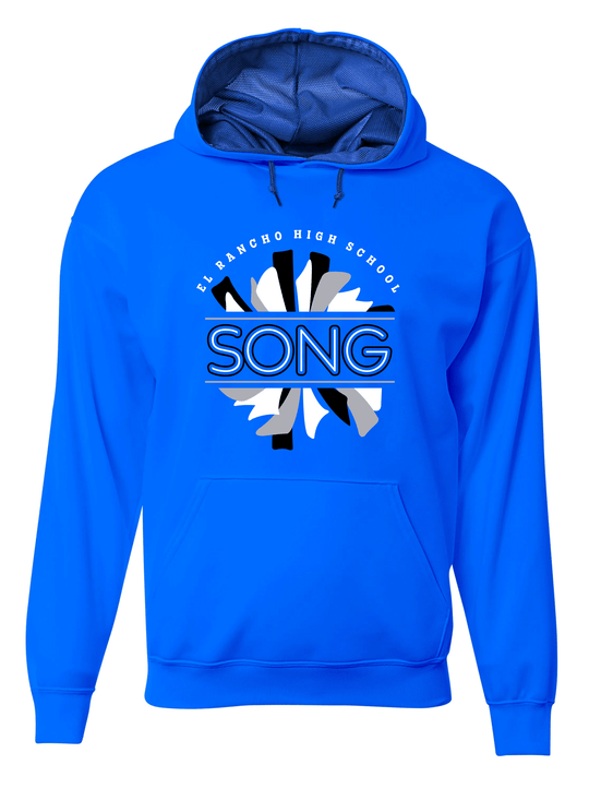 El Rancho Song Pom Hoodie