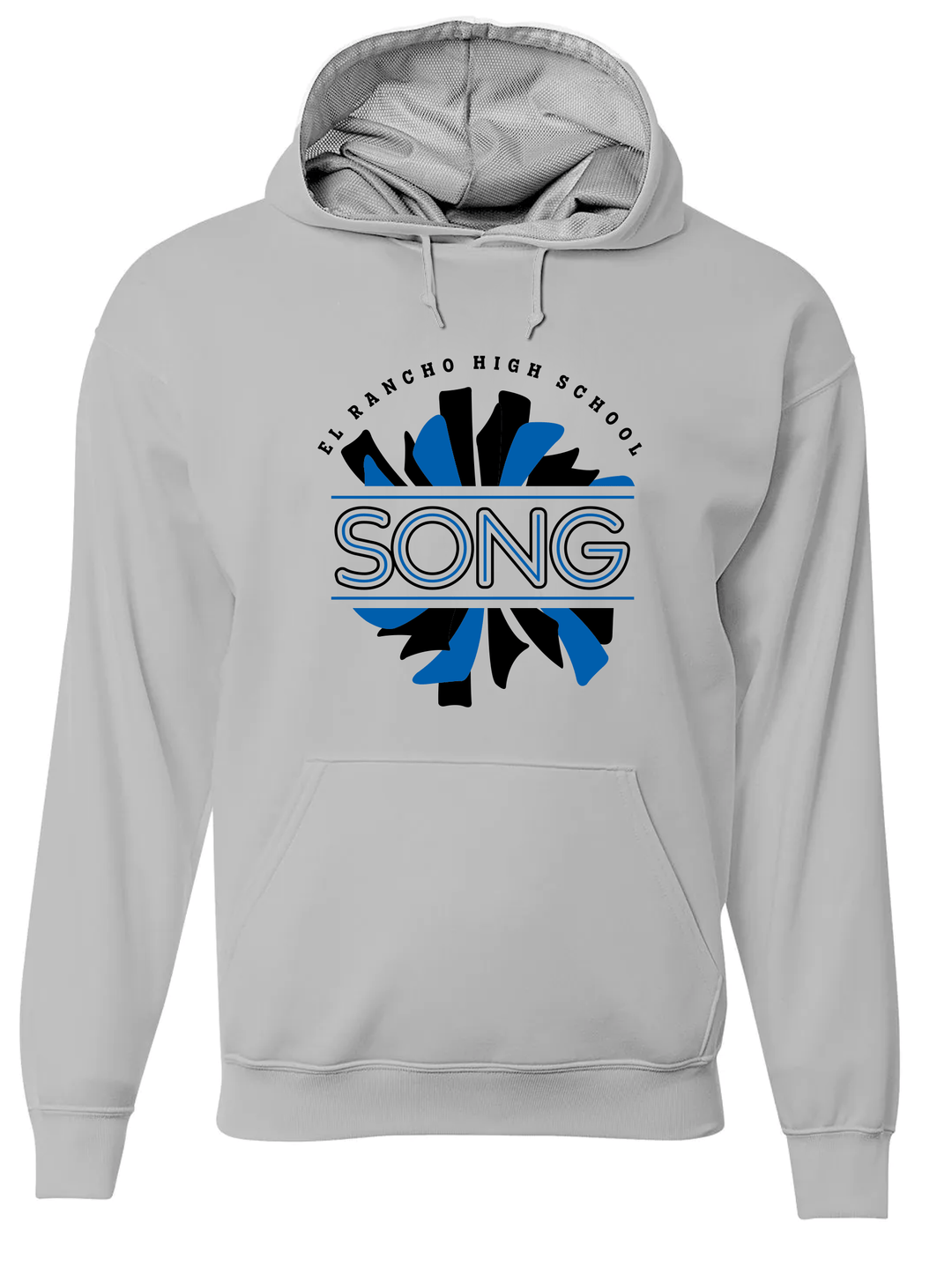 El Rancho Song Pom Hoodie