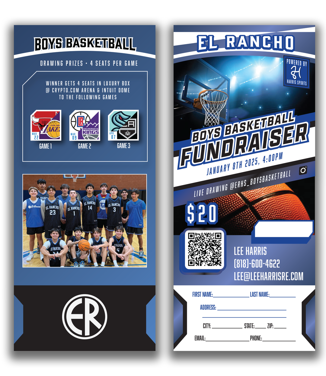 Raffle Ticket Sample