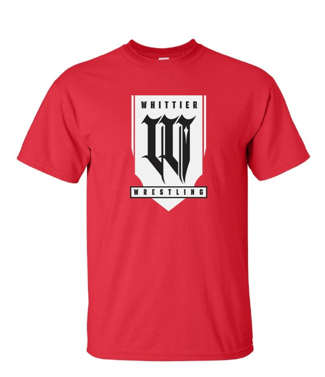 Whittier Wrestling Shield Shirt