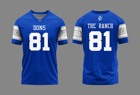 Replica Jersey El Rancho Girls Flag Football  (Individual Jersey For Parents and Fans)