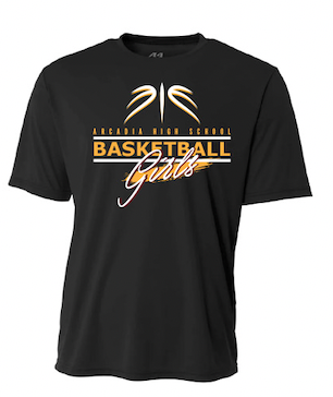 Arcadia Girls Basketball Shirt (Cotton)