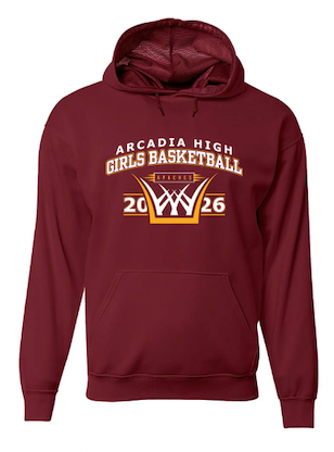 Arcadia Girls Basketball 2026 Hoodie
