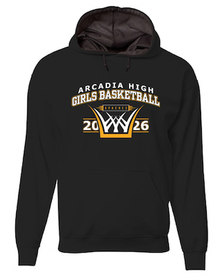 Arcadia Girls Basketball 2026 Hoodie