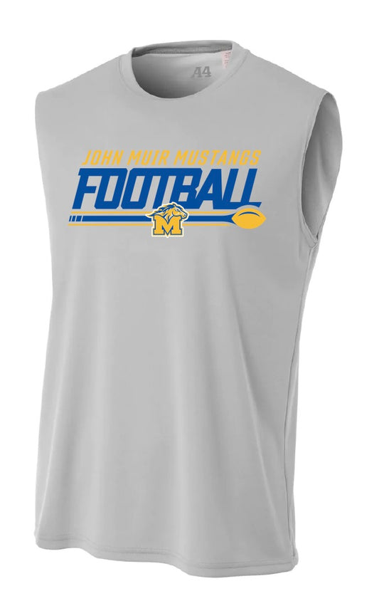 John Muir Football Spirit Pack Sleeveless Dri fit Shirt