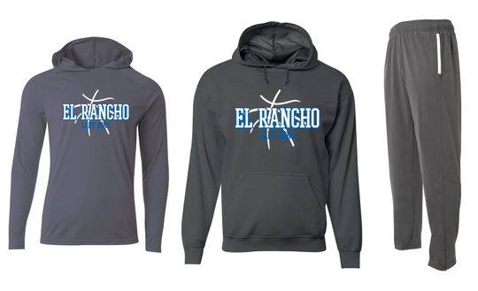 El Rancho Girls JV/FS Basketball Travel Suit (3 Pieces)