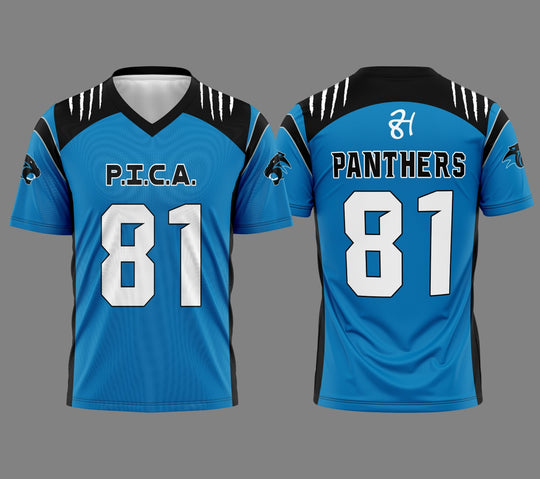 P.I.C.A. Panthers Flag Football Uniforms