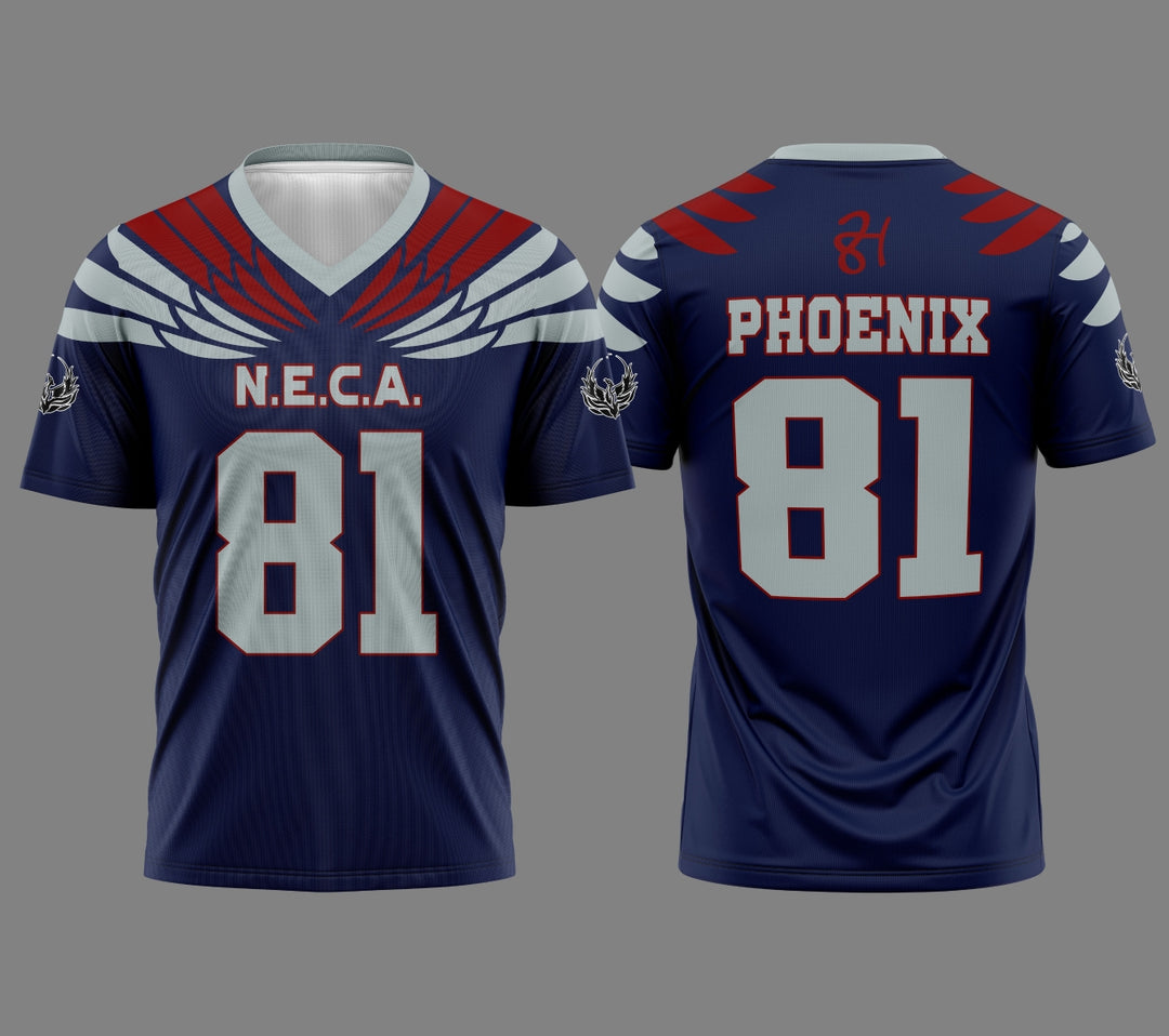 N.E.C.A. Phoenix Flag Football Uniform