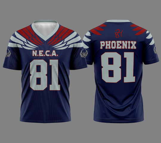 N.E.C.A. Phoenix Flag Football Uniform