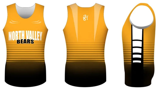 North Valley Bears Track and Field/Cross Country Uniform