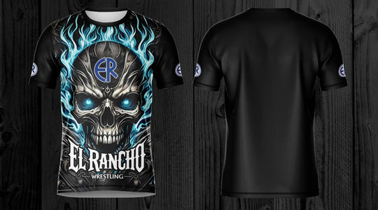 El Rancho Flame Wresting Shirt